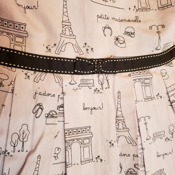 Gymboree Petite Mademoiselle Twirl Dress sz 7 - Picture 3 of 4